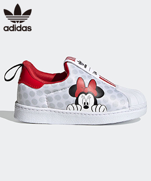 Adidas アディダスのトピックス アディダス公式 キッズの足元を飾る 可愛いミニーマウスのスニーカー Zozotown