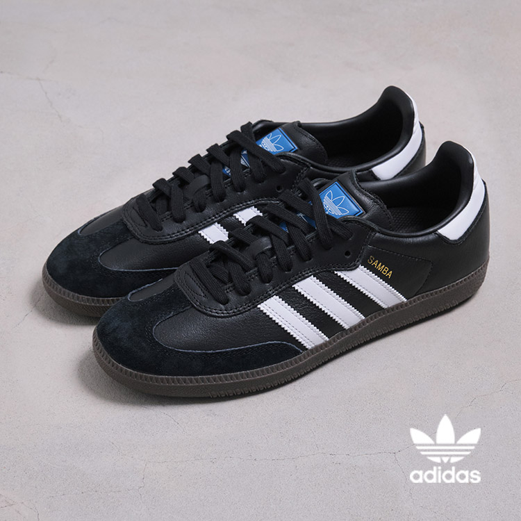 Adidas samba adv black 24.5cm正規取扱店購入国内正規品