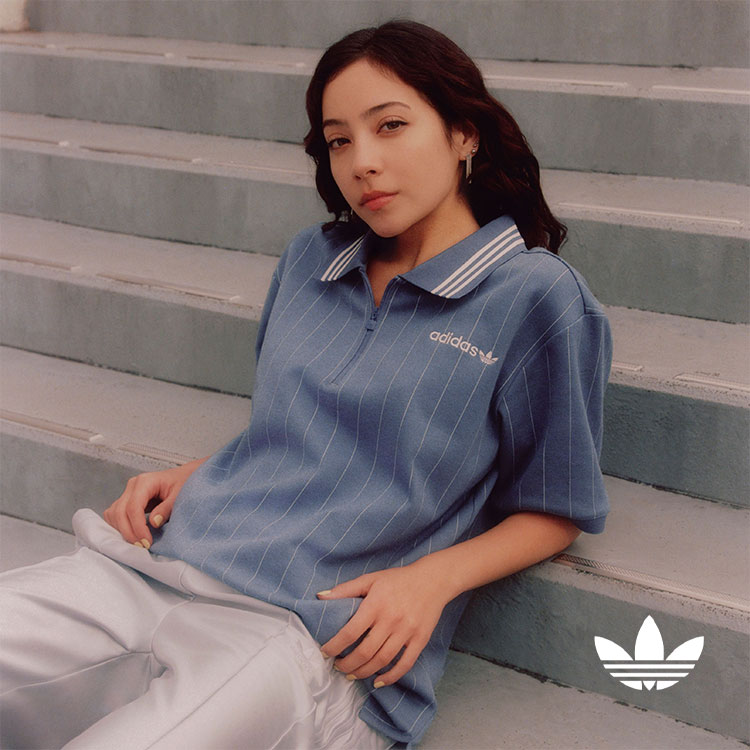 ベルベット ルーズ トラックパンツ / アディダスオリジナルス adidas 