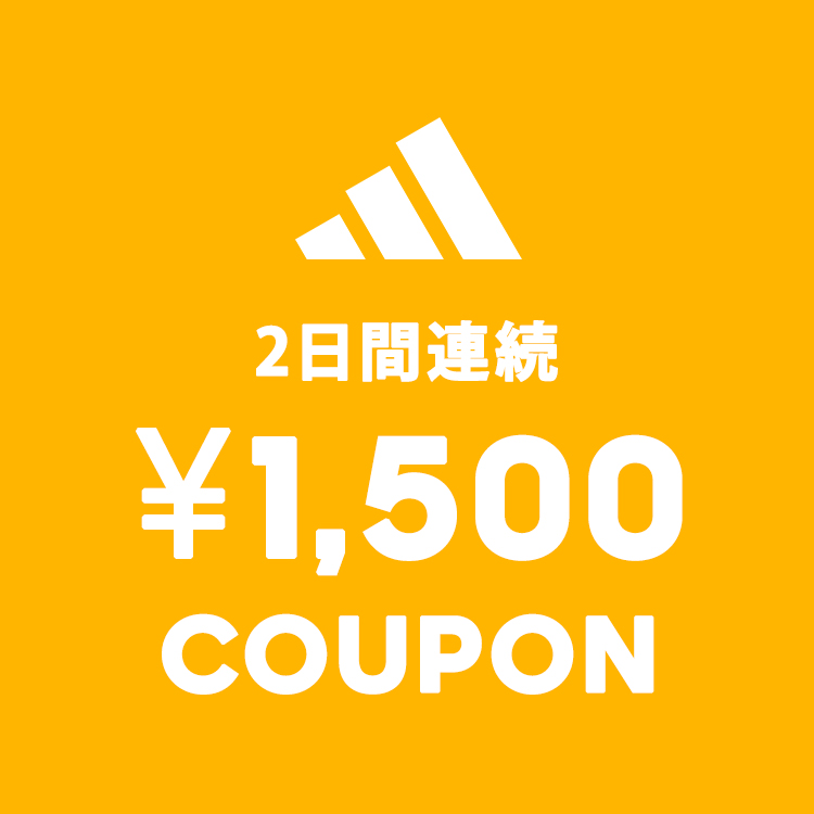 adidas�i�A�f�B�_�X�j�̃V���b�v�j���[�X�u�y2���ԘA���z\1,500 SPECIAL COUPON�v