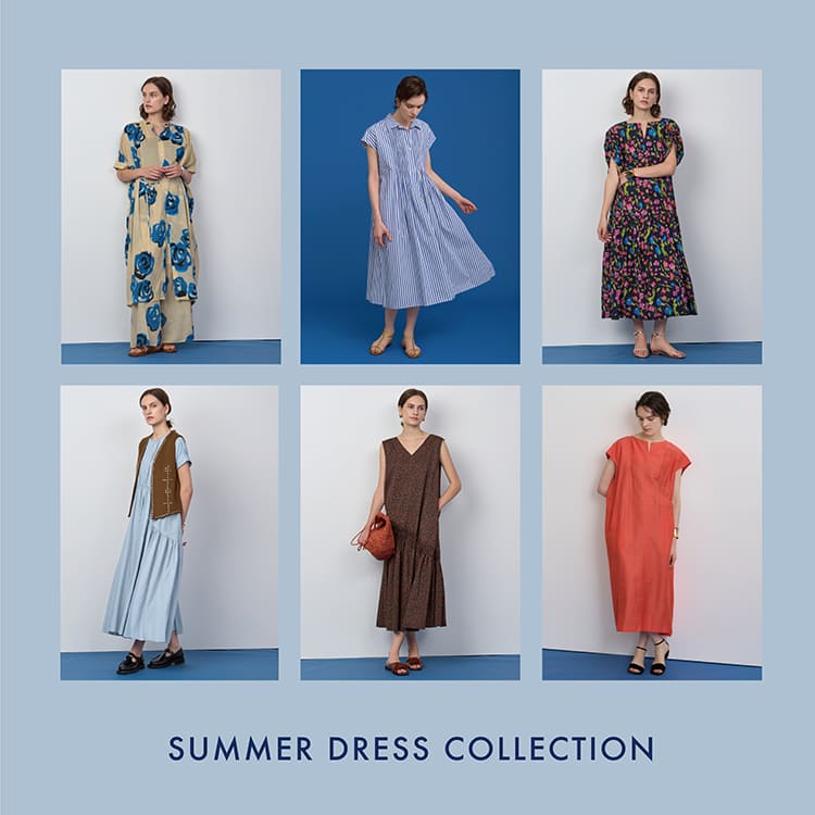 HOUSE OF LOTUS ネイビー フリンジネック 半袖シャツ 半袖ワイシャツ プリント 総柄 ブルー ブロード LOUIS & CLERK