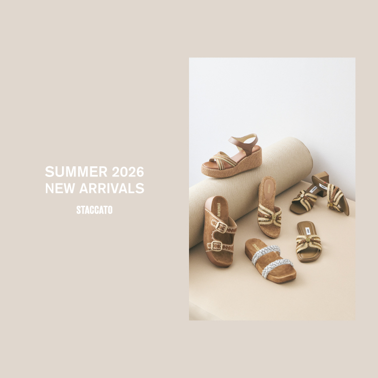 STACCATO�i�X�^�b�J�[�g�j�̃V���b�v�j���[�X�u�yNEW ARRIVAL�z�v