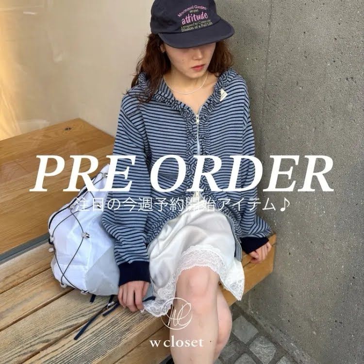 w closet�i�_�u���N���[�[�b�g�j�̃V���b�v�j���[�X�u�yPREORDER�z�V��A�C�e���\��X�^�[�g�v