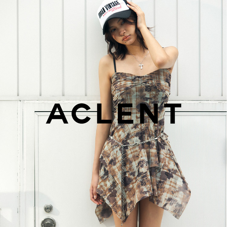aclent アクレント　ミニワンピース　キャミワンピ ミニワンピース｜ACLENT（アクレント）