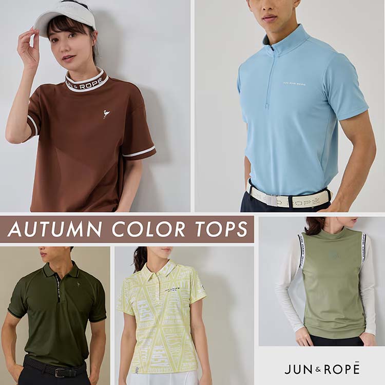 ROPE'i؁j̃Vbvj[XuJUN&ROPE' | AUTUMN COLOR TOPSv
