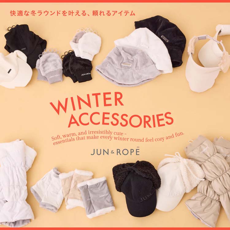 ROPE'i؁j̃Vbvj[XuWINTER ACCESSORIES - Kȓ~EhAACe -bJUNROPE'v