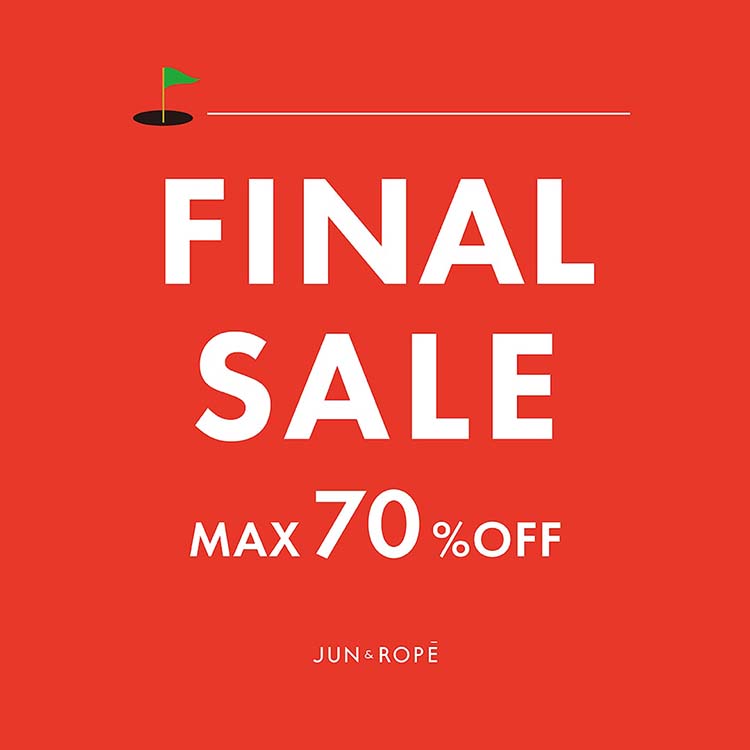 ROPE'｜ロぺのトピックス「JUN＆ROPE'｜FINAL SALE MAX70%OFF」 - ZOZOTOWN