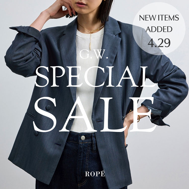 ROPE'�i���؁j�̃V���b�v�j���[�X�uG.W. SPECIAL SALE -�A�C�e���ǉ�-�v