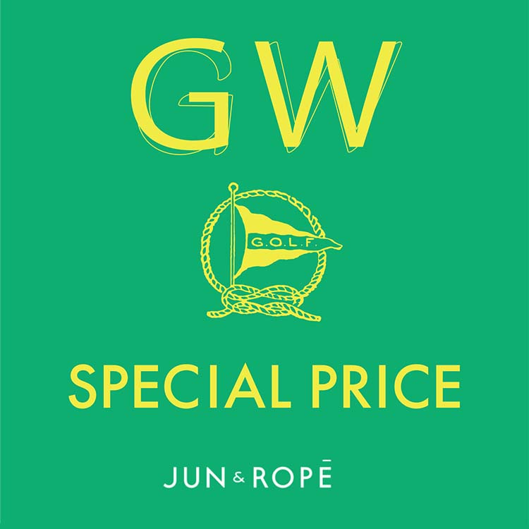 ROPE'�i���؁j�̃V���b�v�j���[�X�u�y�^�C���Z�[�����I�zGW����Z�[���J�Ò��bJUN&ROPE'�v