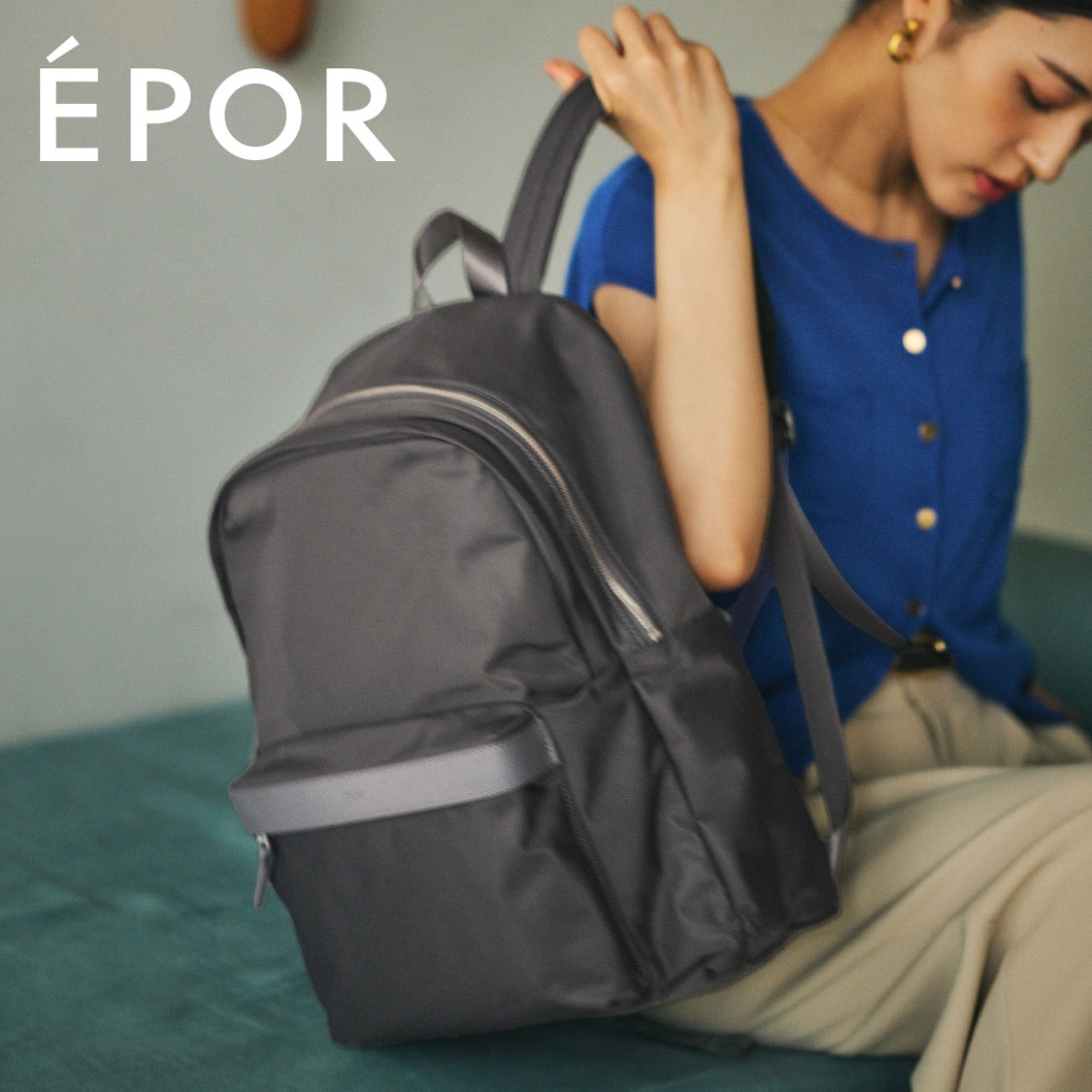 E'POR】BOAT BAG Medium/撥水・軽量・26SS新色（トートバッグ）｜E'POR
