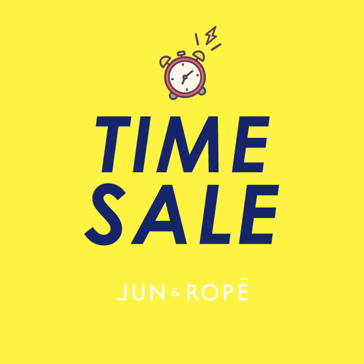 ROPE'�i���؁j�̃V���b�v�j���[�X�u�^�C���Z�[���J�Ò� | JUN&ROPE'�v