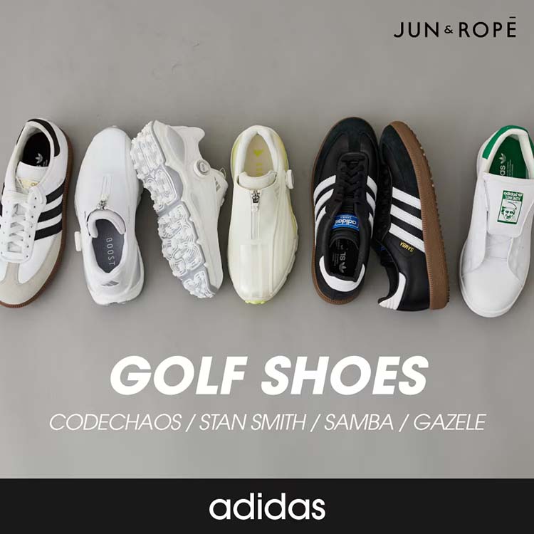 ROPE'�i���؁j�̃V���b�v�j���[�X�uadidas �S���t�V���[�Y���W�bJUN&ROPE�f�v
