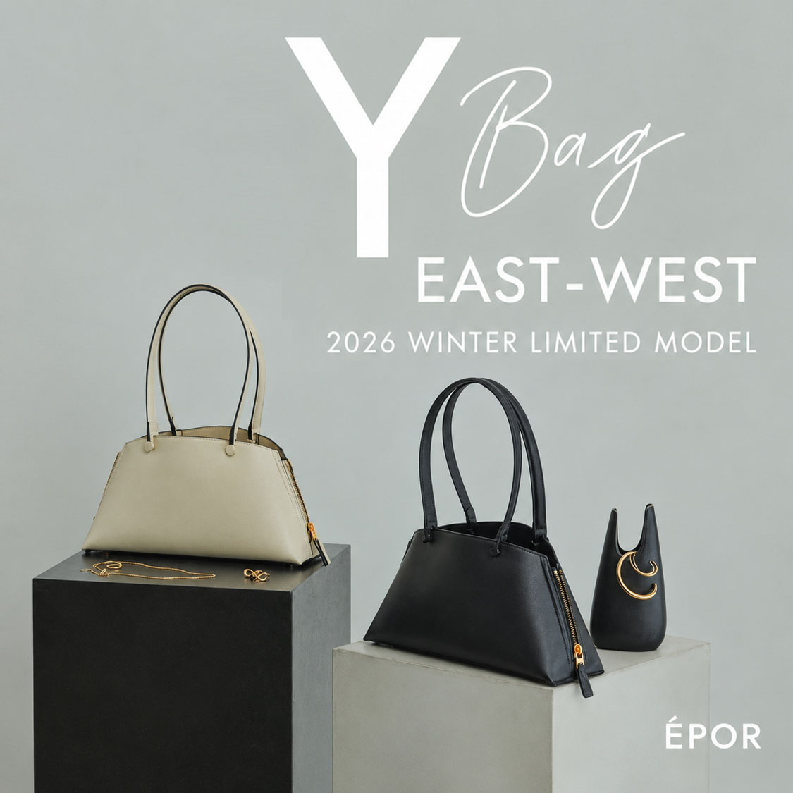 ROPE'�i���؁j�̃V���b�v�j���[�X�uLIMITED MODEL�u Y BAG EAST-WEST�v�V�o��I�v