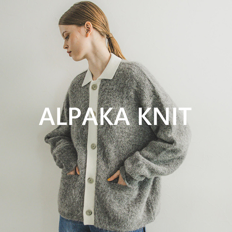 O0u｜オー・ゼロ・ユーのトピックス「【ALPAKA KNIT】アルパカ本来の無染色ニット」 - ZOZOTOWN