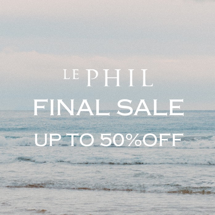 LE PHIL�i�� �t�B���j�̃V���b�v�j���[�X�uFINAL SALE�v
