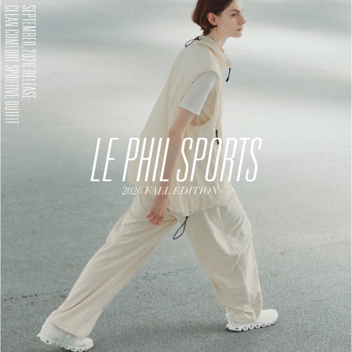 LE PHIL�i�� �t�B���j�̃V���b�v�j���[�X�uLE PHIL SPORTS 2026 FALL WINTER�v