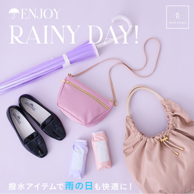 ROPE' PICNICi؃sNjbNj̃Vbvj[XuENJOY RAINY DAY! | ACeŉJ̓KɁIv