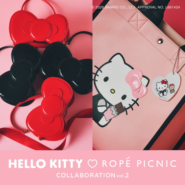 ROPE' PICNIC�i���؃s�N�j�b�N�j�̃V���b�v�j���[�X�u�yHELLO KITTY meets ROPE' PICNIC�z �v