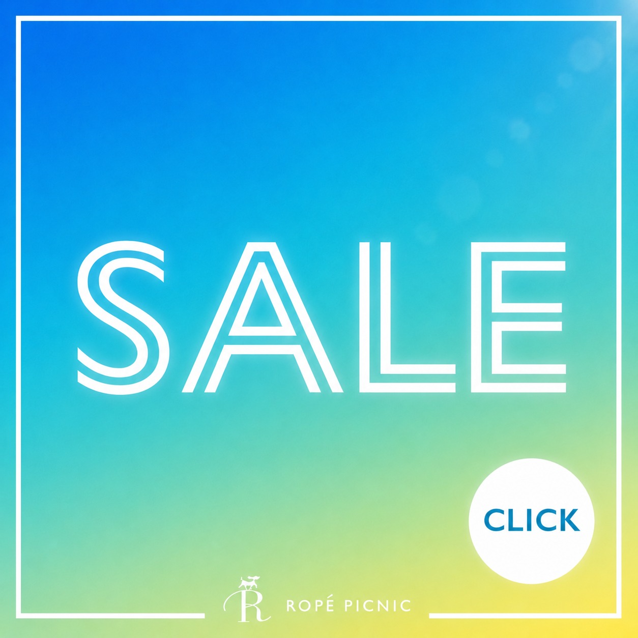 ROPE' PICNIC�i���؃s�N�j�b�N�j�̃V���b�v�j���[�X�u�yROPE�f PICNIC�z�Z�[���J�Ò��I �v