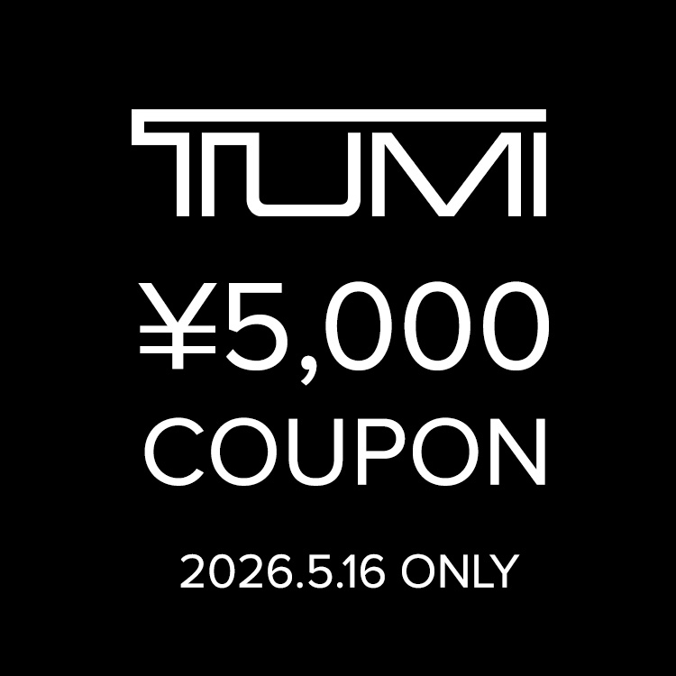 TUMI�i�g�D�~�j�̃V���b�v�j���[�X�u�y�{������z5000�~�N�[�|���z�z���v