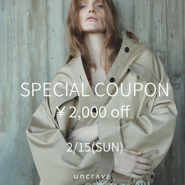 uncrave�i�A���N���C���j�̃V���b�v�j���[�X�u�yuncrave�z�{������ SPECIAL COUPON�I �v