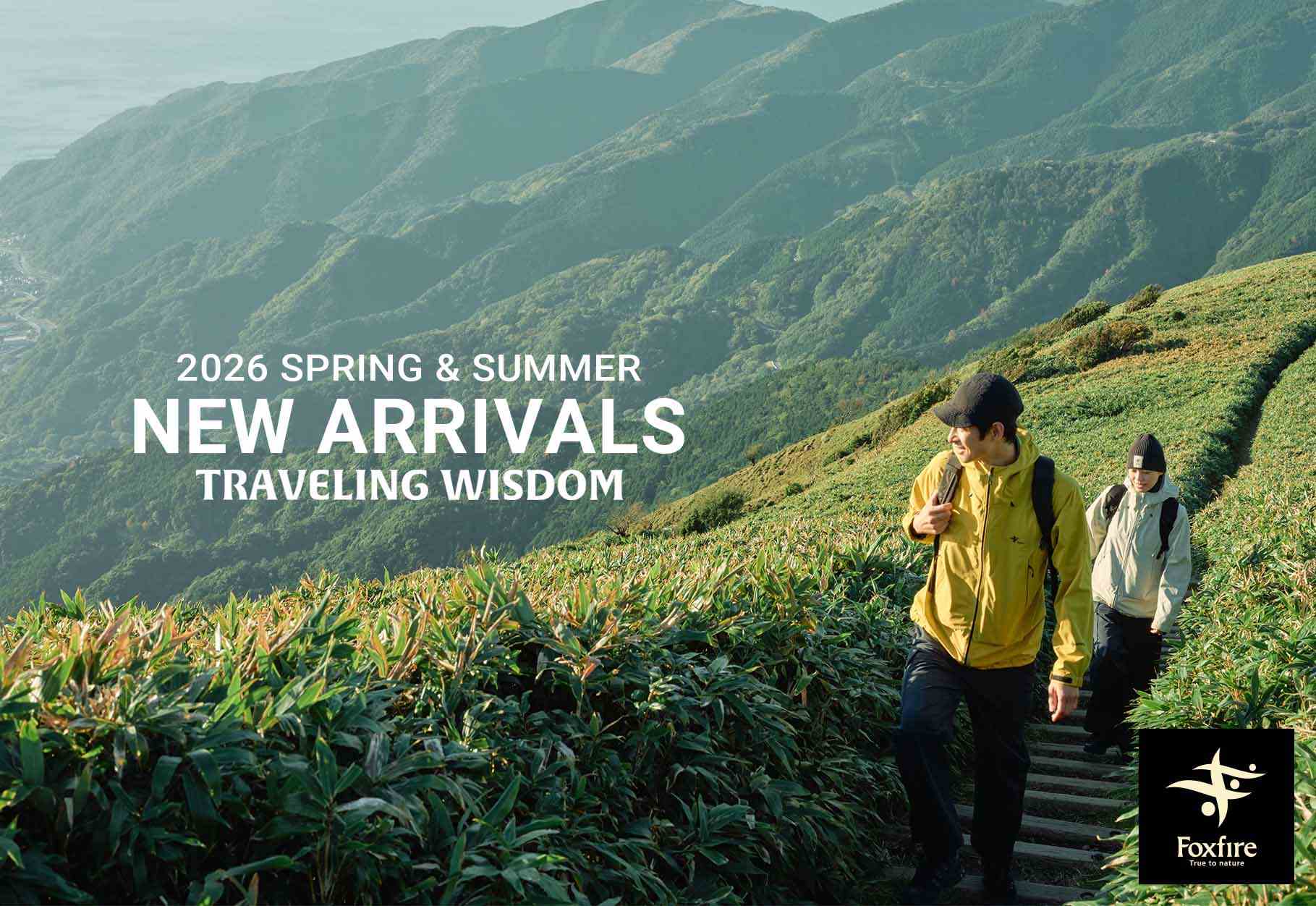 Foxfire�i�t�H�b�N�X�t�@�C���[�j�̃V���b�v�j���[�X�uFoxfire 26SS New Arrival�v