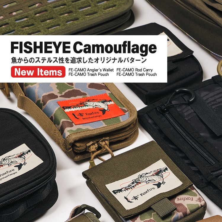 Foxfire�i�t�H�b�N�X�t�@�C���[�j�̃V���b�v�j���[�X�uFISHEYE Camouflage �V���[�Y�v