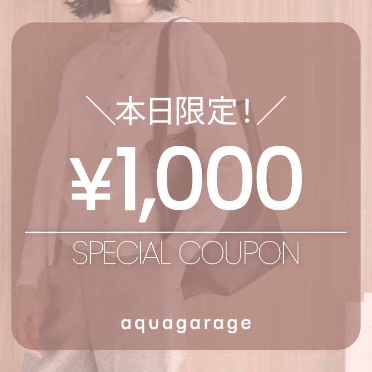 aquagarage�i�A�N�A�K���[�W�j�̃V���b�v�j���[�X�u��aquagarage���y3/28����z1000�~�N�[�|���z�z�I�����������Ɂv