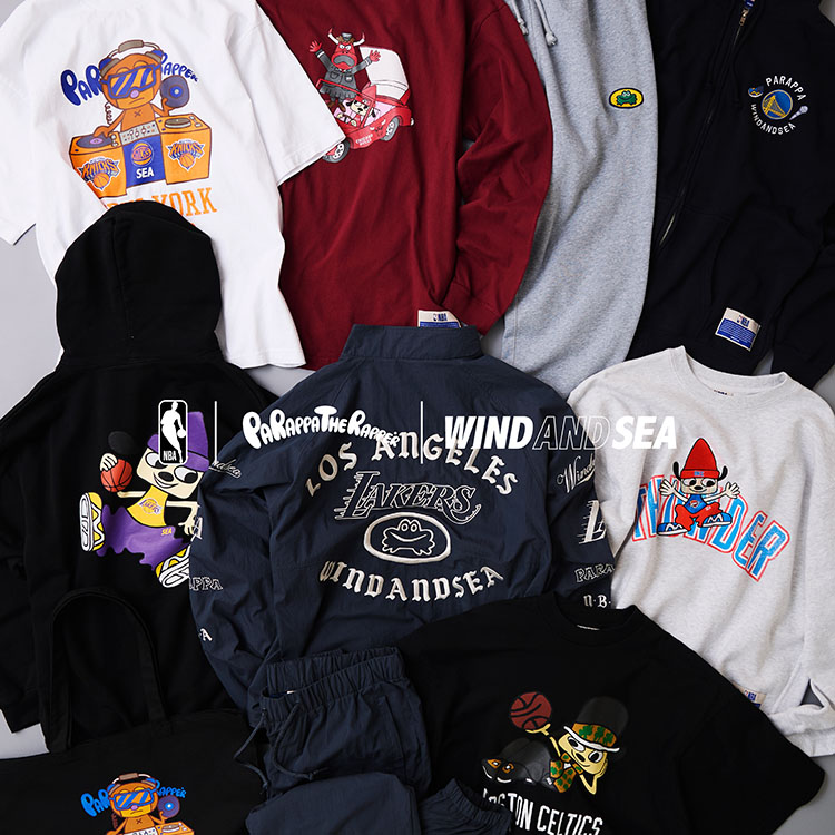 WIND AND SEA�i�E�B���_���V�[�j�̃V���b�v�j���[�X�uWIND AND SEA�l�C�R���{���[�V�������o��!!�v