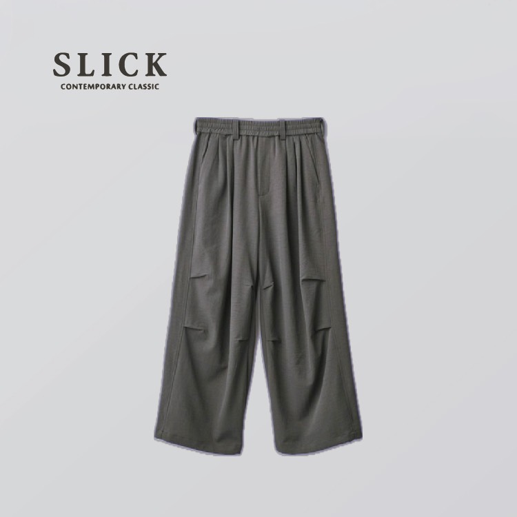 SLICK/スリック】Reflax Canvas Two Tuck Shorts / リフラックス