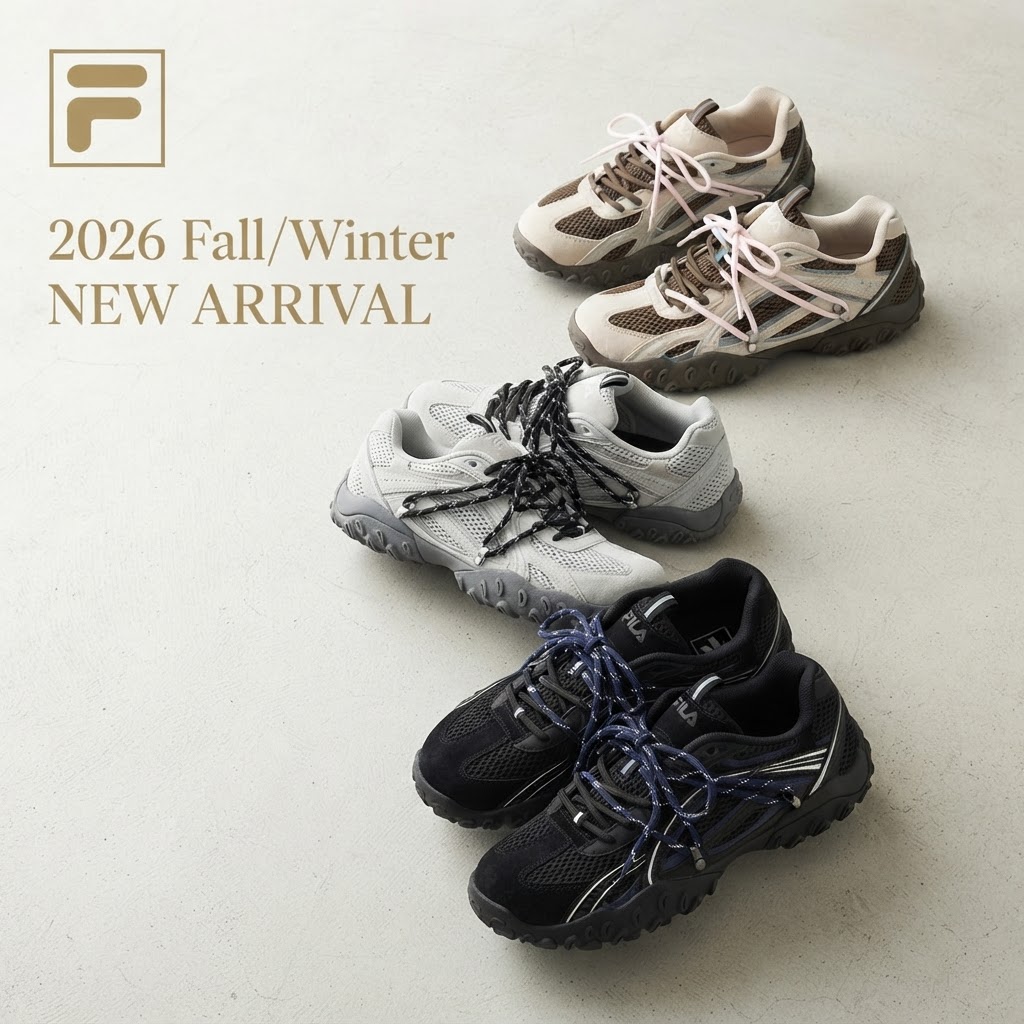 FILA�i�t�B���j�̃V���b�v�j���[�X�u�yNew Arrival�zFILA2026FW�V�쑱�X�o��I �v