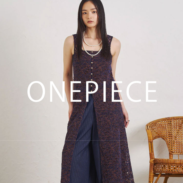 mag.by c)LACE SLEEVELESS DRESS（ワンピース）｜ROSE BUD