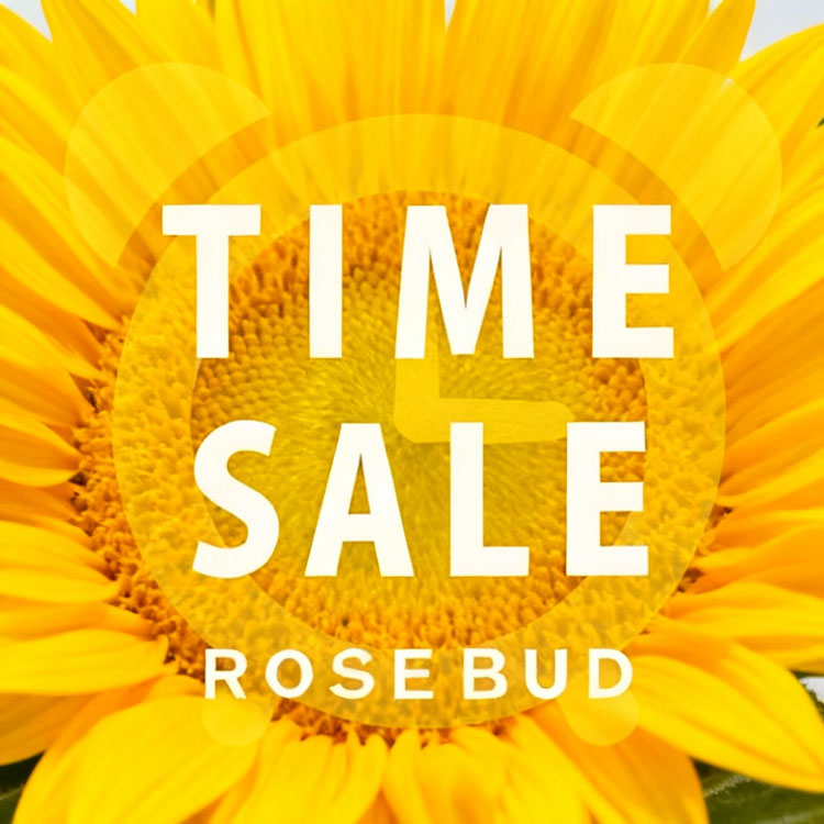 ROSE BUD�i���[�Y�o�b�h�j�̃V���b�v�j���[�X�u�yROSE BUD�z���Ԍ���^�C���Z�[���J�Ò��I�v