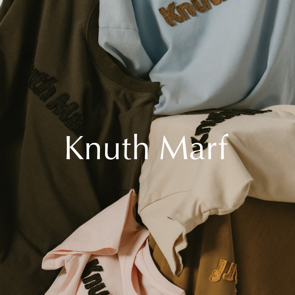Knuth Marf�i�N�k�[�X�}�[�t�j�̃V���b�v�j���[�X�uKnuth Marf | ZOZO limited T-shirts�v