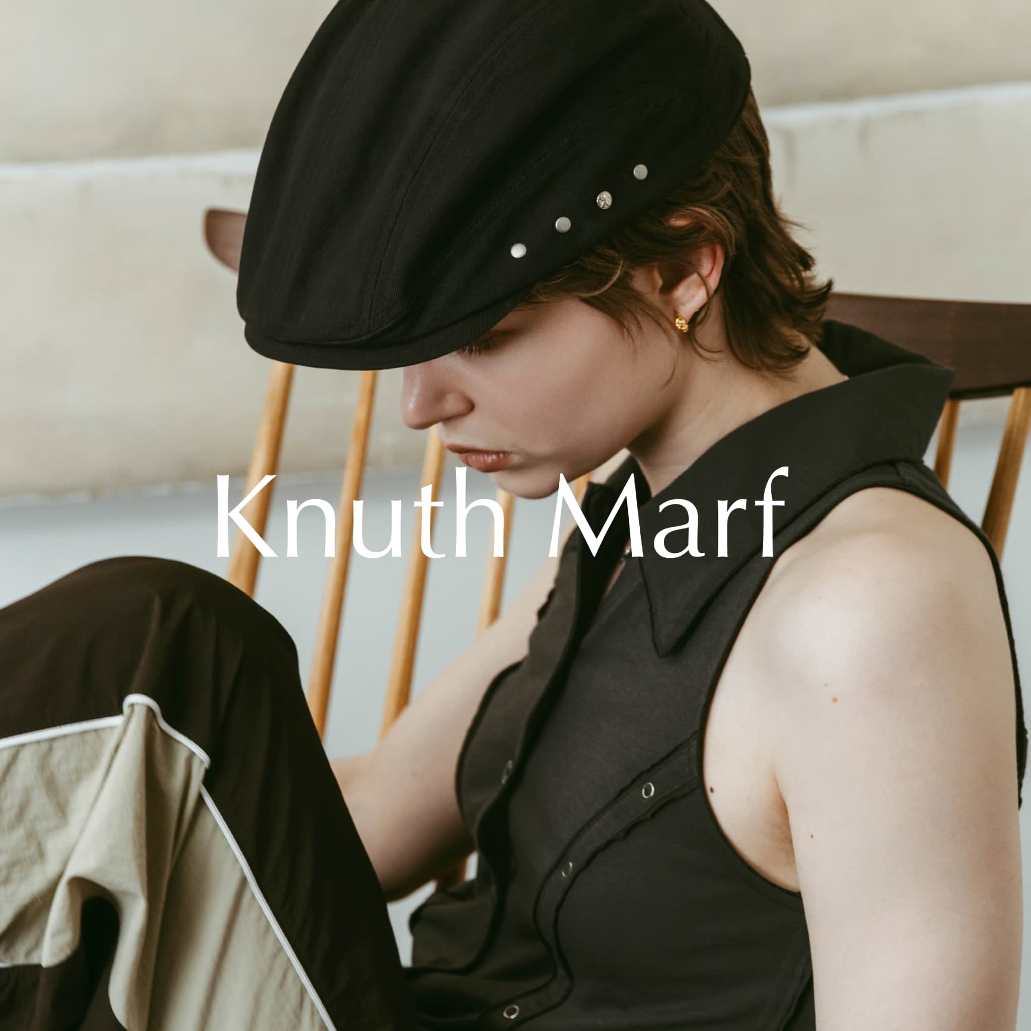 off shoulder vintage sweat（スウェット）｜Knuth Marf