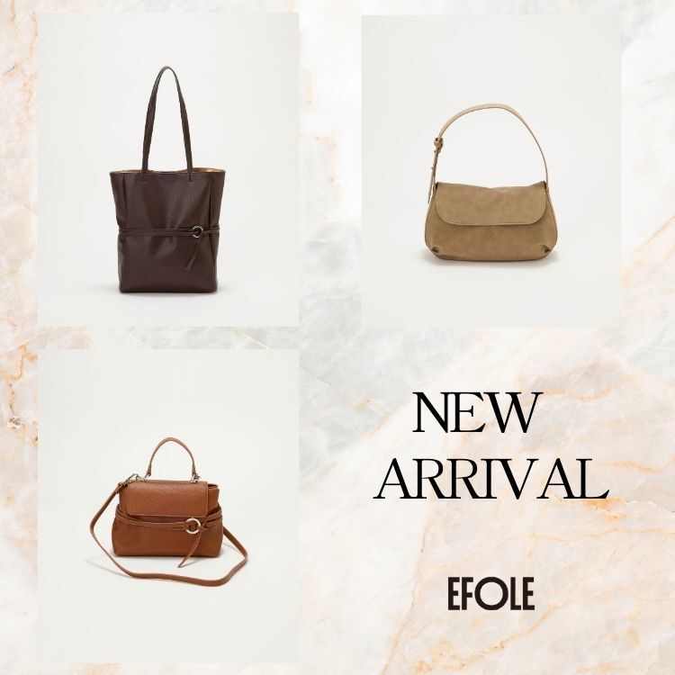 EFOLE�i�G�t�H���j�̃V���b�v�j���[�X�uNEW ARRIVAL�b�������g����A����o�b�O�����ׁv