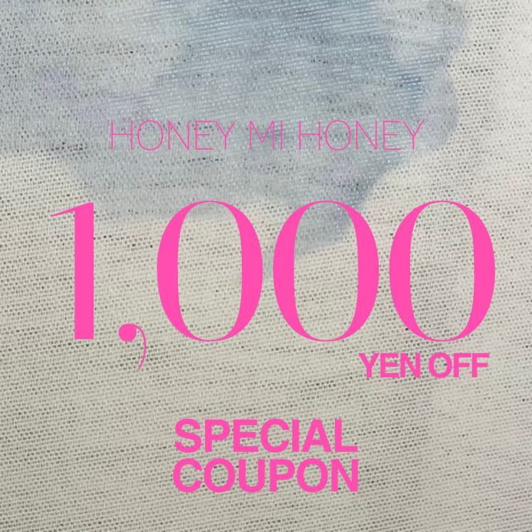 豊富な商品から HONEY HONEY｜ハニーミーハニーのトピックス「【本日限定 MI トレーナー/スウェット