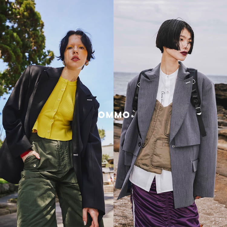 ジャケット・アウター OMMO SQUARE SLEEVE JK SQUARE SLEEVE JK（その他アウター）｜OMMO（オーエムエムオー