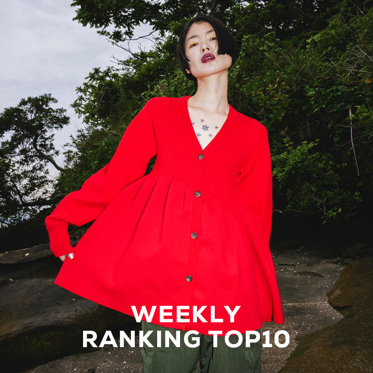 OMMO TUCK FLARE KNIT CD