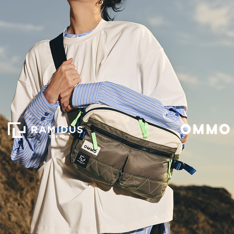 OMMO�i�I�[�G���G���I�[�j�̃V���b�v�j���[�X�u�V��yRAMIDUS×OMMO�z���Ȃǂ̏��������[�ł��A����g�����烌�W���[�V�[���܂ŕ��L������v