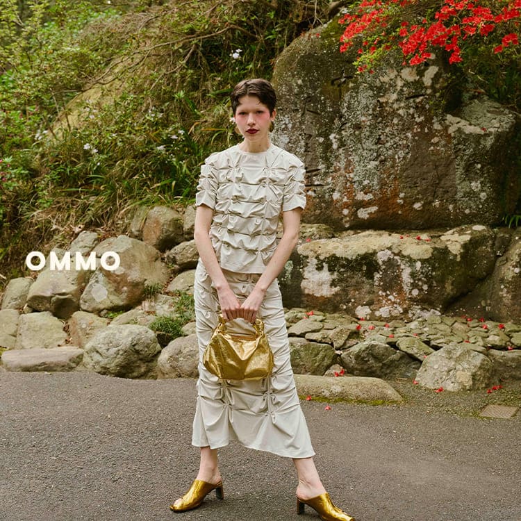 OMMO�i�I�[�G���G���I�[�j�̃V���b�v�j���[�X�u�ꖇ�Œ��f����A�\�z�I�ȃ^�b�N�f�U�C���B�v