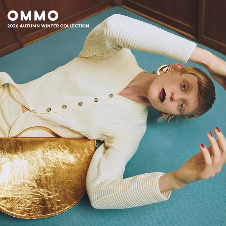 OMMO�i�I�[�G���G���I�[�j�̃V���b�v�j���[�X�u2026 AUTUMN COLLECTION�b��3�e��s�\�񃉃C���i�b�v�v