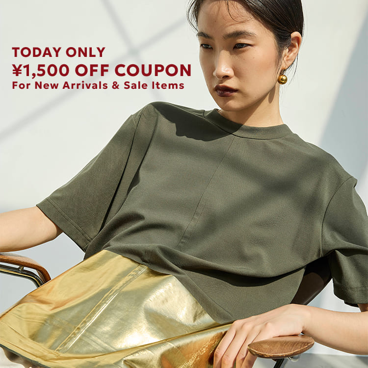 OMMO�i�I�[�G���G���I�[�j�̃V���b�v�j���[�X�uTODAY ONLY 1,500 YEN OFF COUPON�I�v