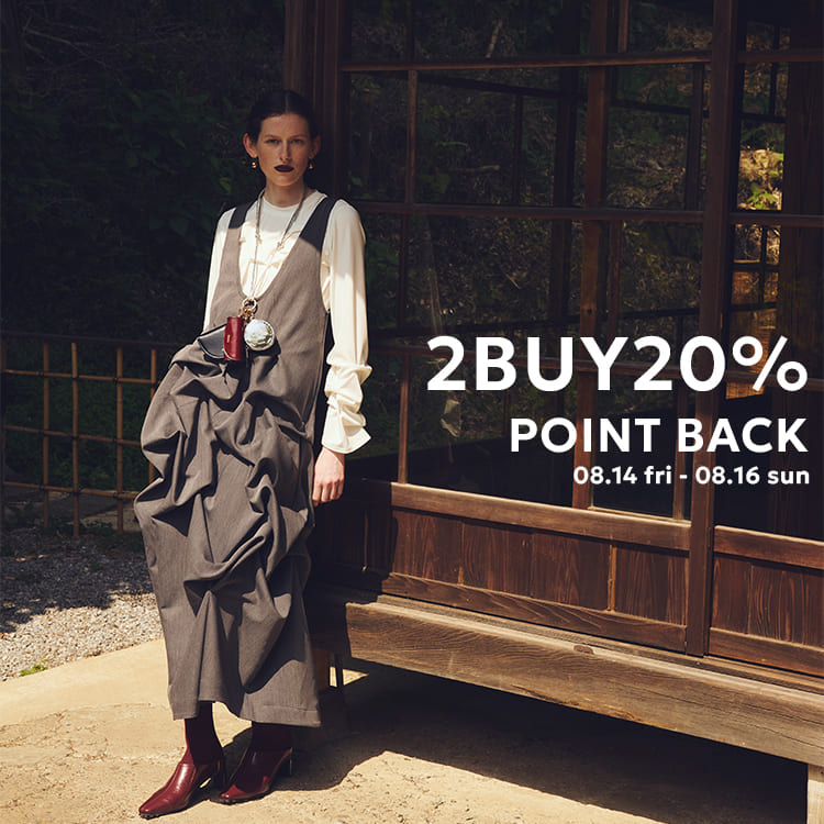OMMO�i�I�[�G���G���I�[�j�̃V���b�v�j���[�X�u3 DAYS ONLY�b2BUY 20% POINT BACK�v