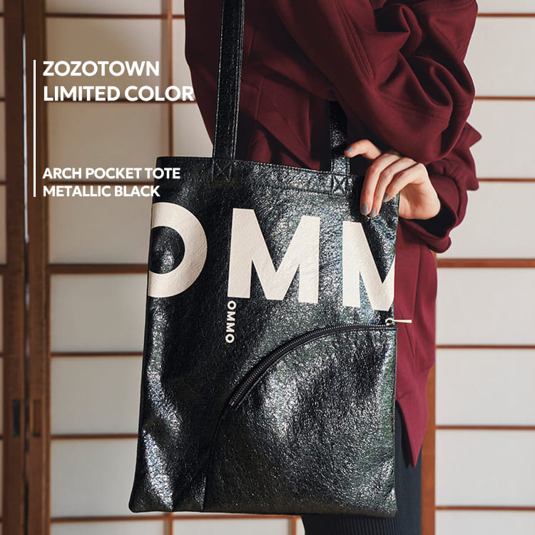 OMMO�i�I�[�G���G���I�[�j�̃V���b�v�j���[�X�u�yZOZO����COLOR�z�l�CTOTE BAG���ZOZO����METALLIC BLACK���o��I�v