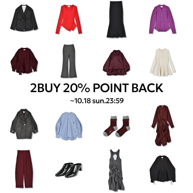OMMO�i�I�[�G���G���I�[�j�̃V���b�v�j���[�X�u��2BUY20%POINT BACK��10��18���i���j�܂ŊJ�Ò��I�v