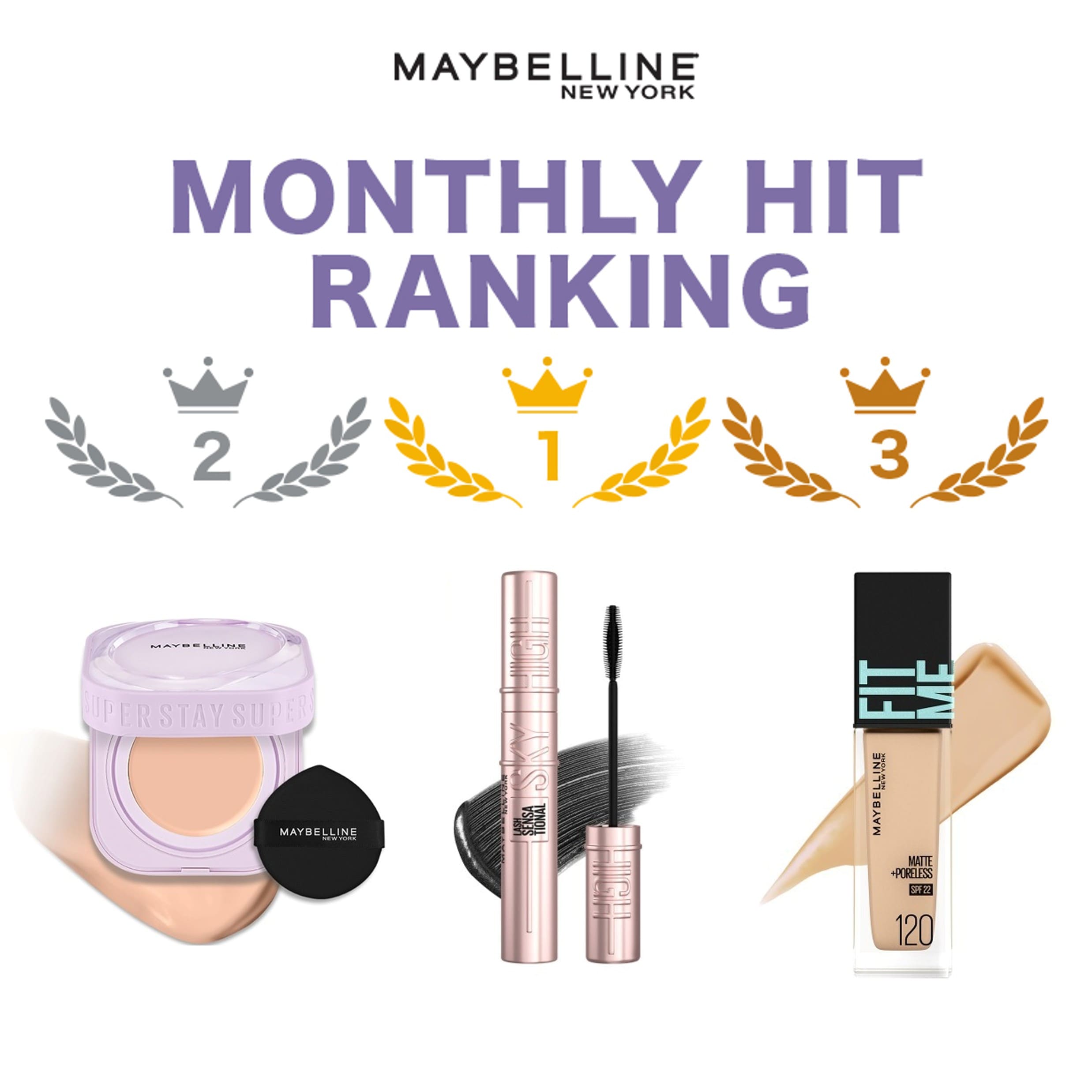 MAYBELLINE NEW YORKiCx j[[Nj̃Vbvj[Xu挎̌ԃxXgZ[TOP3IĂlCACeЉ v