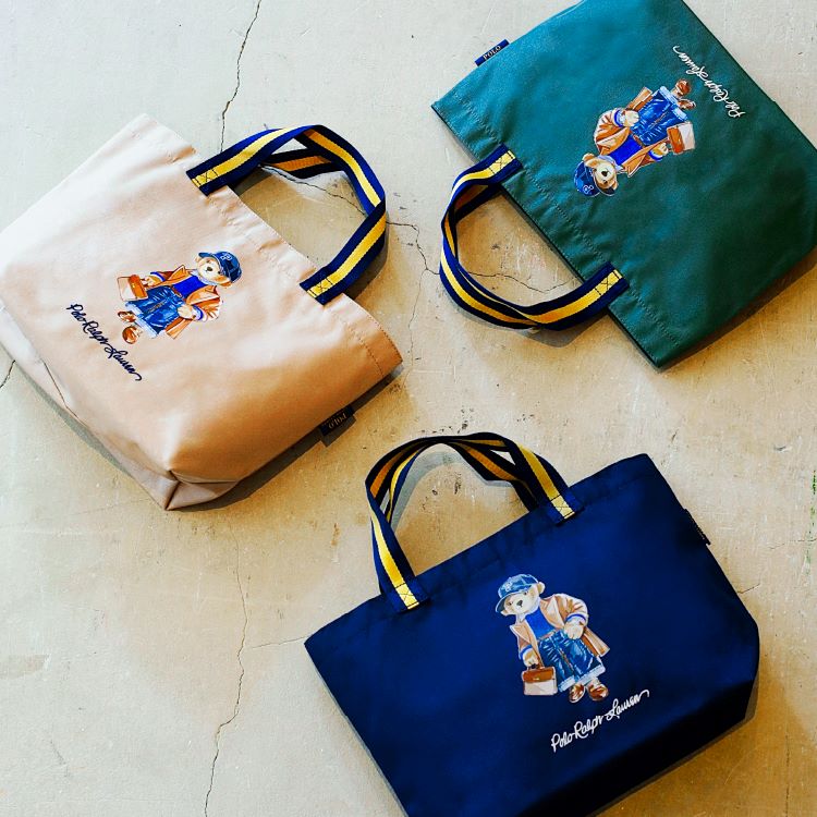 ポロベア刺繍バッグ（トートバッグ）｜POLO RALPH LAUREN（ポロ