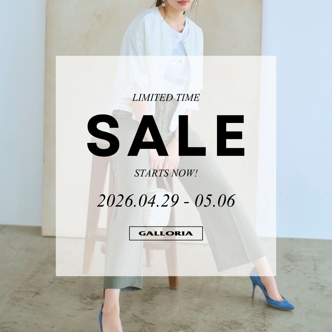 GALLORIA�i�M�����[���A�j�̃V���b�v�j���[�X�u�yGALLORIA�z�^�C���Z�[�����{���v