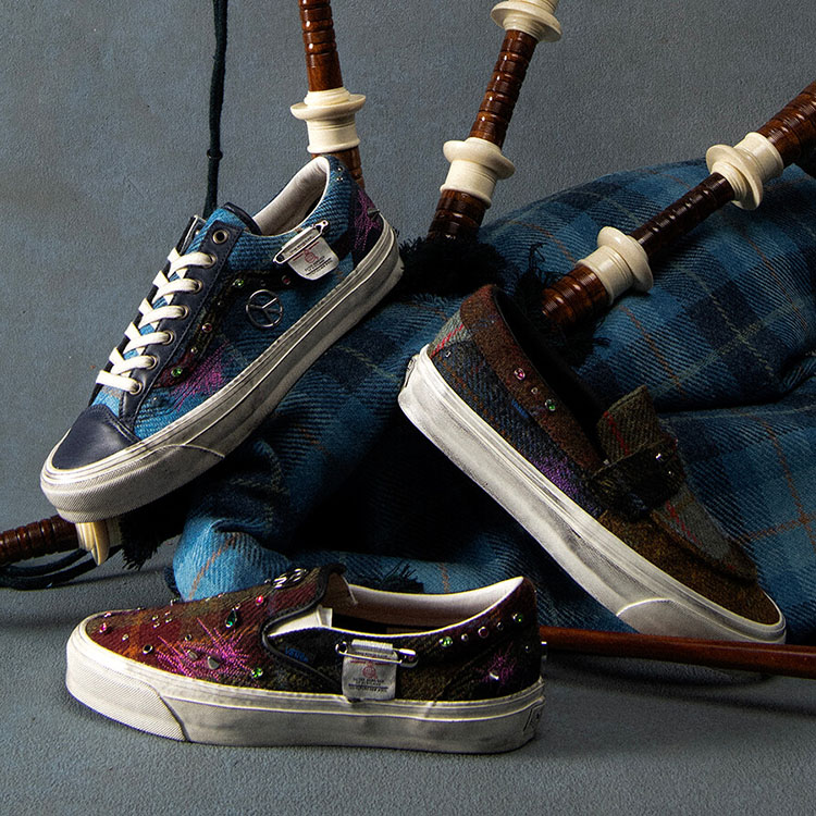 VANS�i���@���Y�j�̃V���b�v�j���[�X�uHarris Tweed �̓`���I�ȍō����c�C�[�h�ƃp���N�ȃf�B�e�[����Z�����R���N�V���� 🧷�v